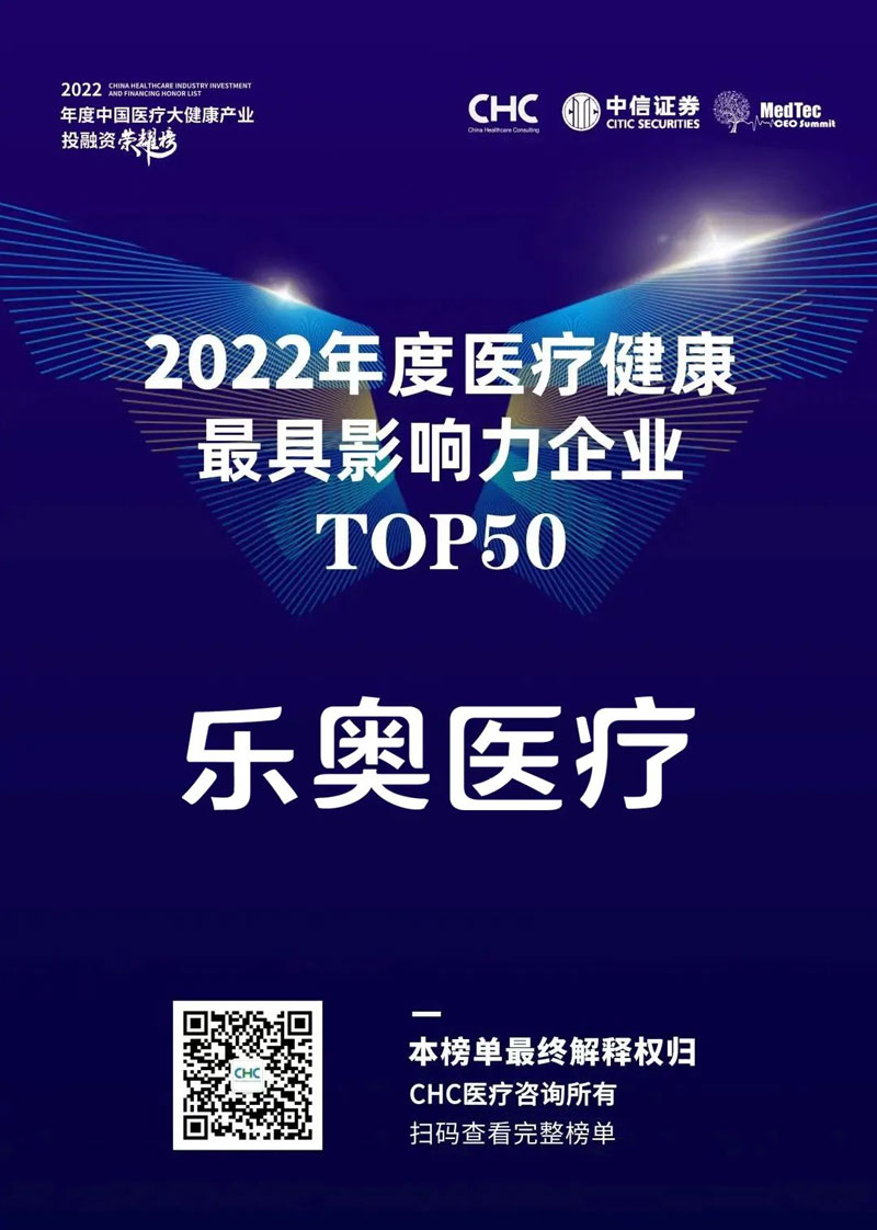Leo Medical was Listed in the Top 50 Most Influential Enterprises in Healthcare in 2022